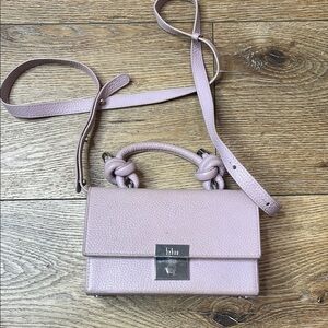 Behno Lavender Leather Mary Bag